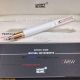 Perfect Replica Montblanc Rose Gold Clip White M Marc Rollerball Pen (4)_th.jpg